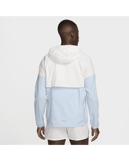 Nike Blue Windrunner Repel Running Jacket Polyester for men