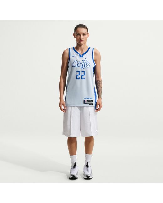 Nike Blue Franz Wagner Orlando Magic City Edition Nba Swingman Jersey for men
