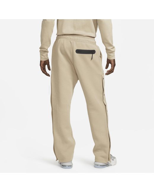 Nike Sportswear Tech Fleece Loose Fit Tear-away Pants in Natural for ...