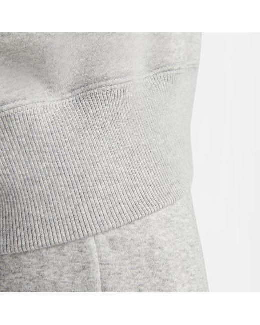 Nike Gray Sportswear Phoenix Fleece Pullover Hoodie