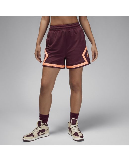 Nike Jordan Sport Diamond Shorts (10 Cm) in het Purple
