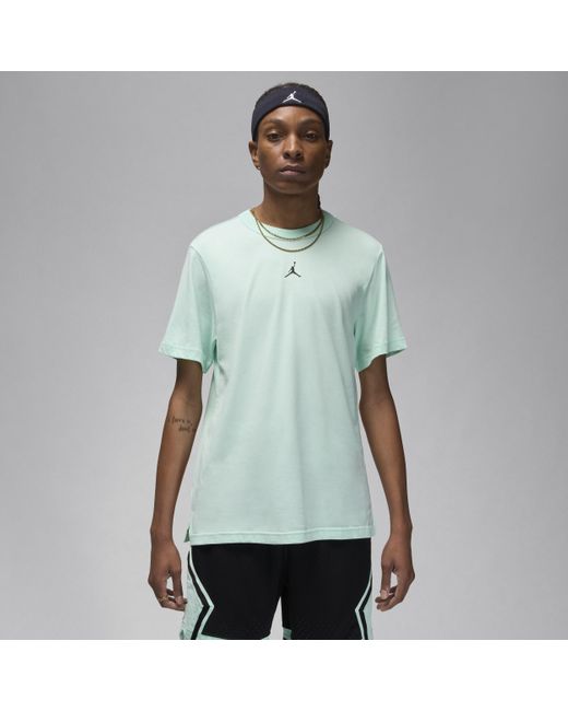 Nike Green Sport Dri-fit Short-sleeve Top for men