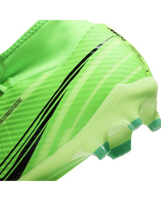 Nike Green Superfly 9 Academy Mercurial Dream Speed Mg High-top Soccer Cleats for men