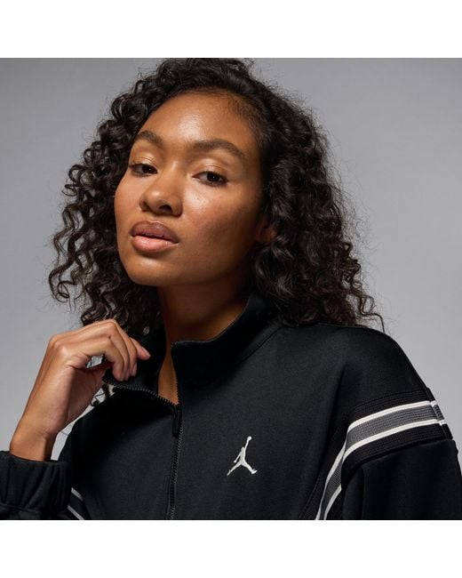 Nike Black Brooklyn Full-Zip Track Jacket