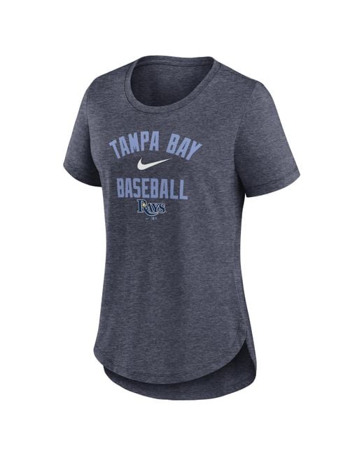 Nike Tampa Bay Rays Local Phrase Mlb T-shirt in Blue