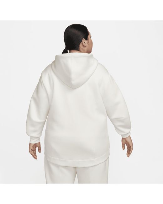 Nike Sportswear Tech Fleece Oversized Full-zip Hoodie (plus Size) in ...