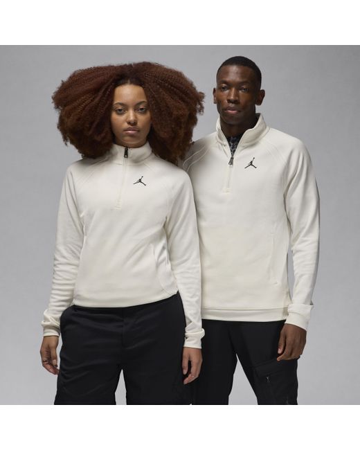 Nike Gray Jordan Sport Golf Half-zip Top Polyester for men