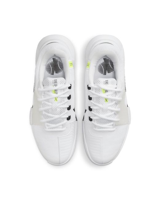 Nike White Zoom Gp Challenge 1 Hard Court Tennis Shoes