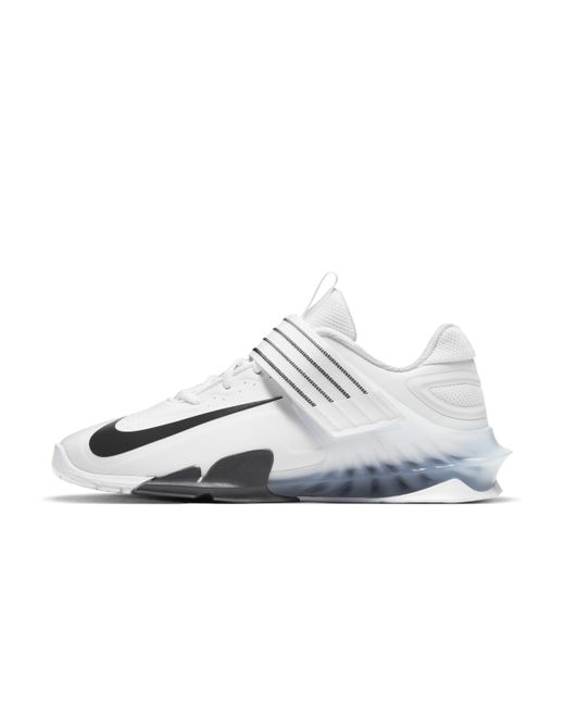 Scarpa per sollevamento pesi Savaleos di Nike in Bianco | Lyst