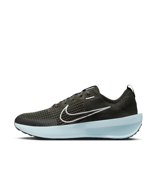 Nike Black Interact Run Road Running Shoes for men