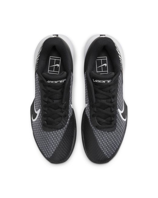 Nike Black Court Air Zoom Vapor Pro 2 Hard Court Tennis Shoes (wide)