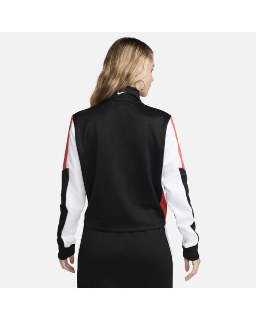 Track jacket sportswear di Nike in Black