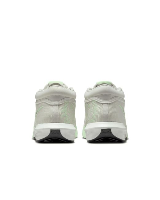 Nike White Lebron Witness Viii Basketball Shoes for men