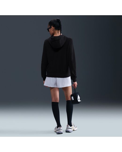 Nike Black Sportswear Club Fleece Logo Pullover Hoodie