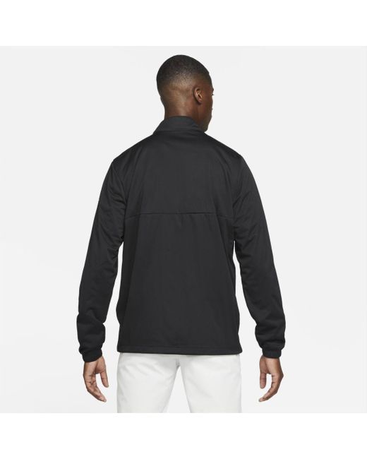 mens black golf jacket