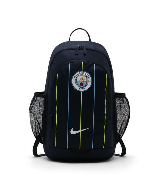 Nike Blue Manchester City Fc Stadium Football Backpack for men