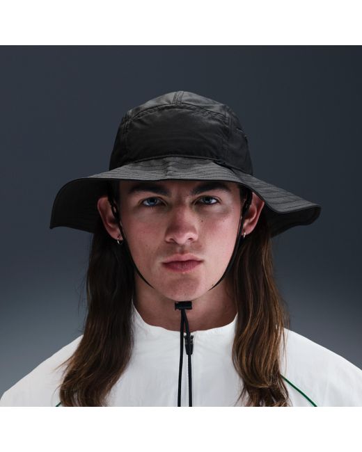 Nike Black Apex Wide-Brim Bucket Hat
