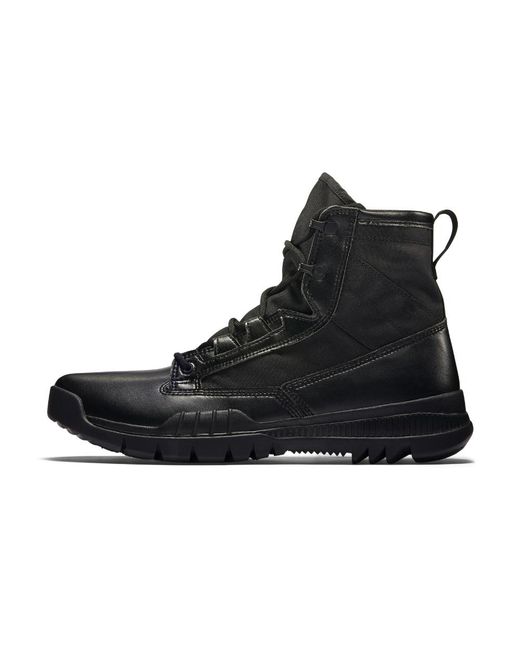 Nike Canvas Sfb Field 6" Men's Boot in Black/Black (Black) for Men | Lyst