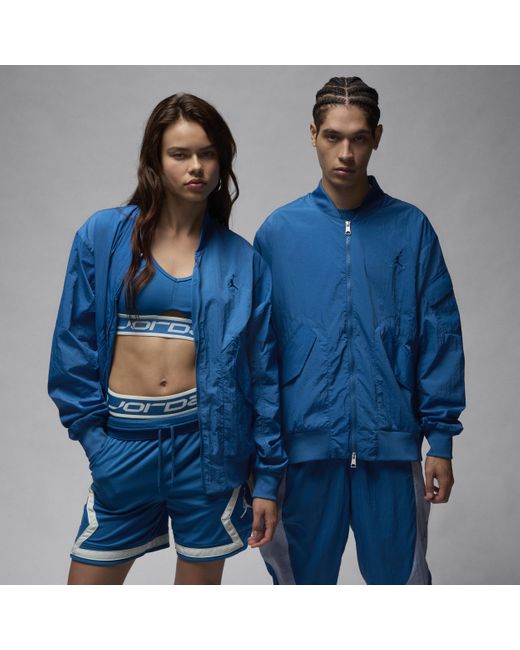 Nike Blue Jordan Renegade Essentials Lightweight Jacket Polyester for men