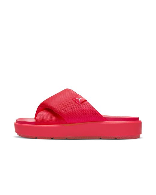 Nike Rubber Jordan Sophia Slides in Red | Lyst