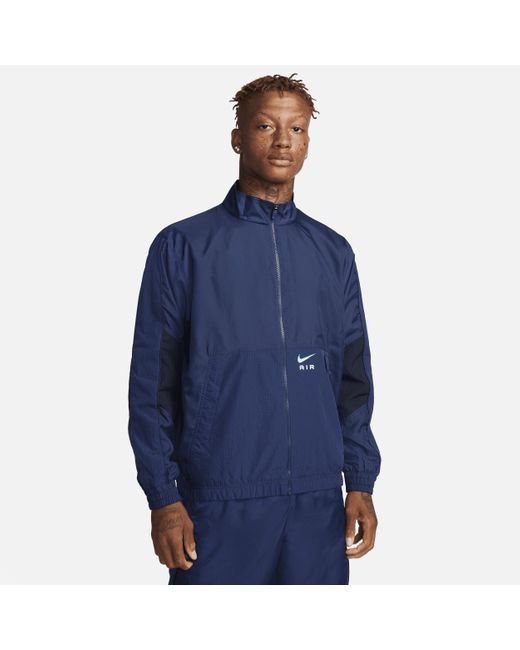 Nike Blue Air Woven Tracksuit Jacket Polyester for men