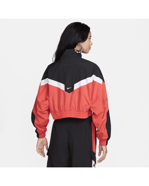 Nike Red Sportswear Woven Jacket