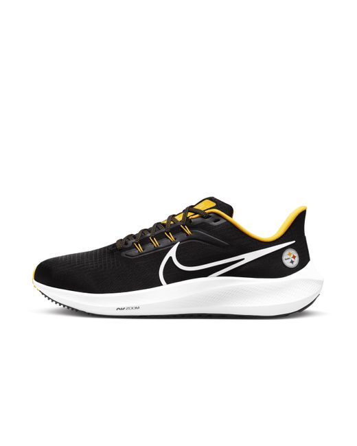 Nike Air Zoom Pegasus 39 (nfl Pittsburgh Steelers) Road Running Shoes In Black, for Men | Lyst