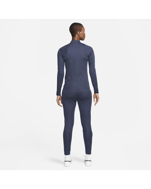 Nike Blue Dri-fit Academy Tracksuit 50% Recycled Polyester