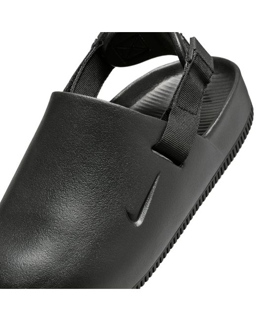 Nike Black Calm Mules