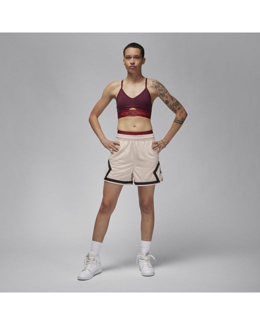 Nike Brown Jordan Sport 10cm (approx.) Diamond Shorts Polyester