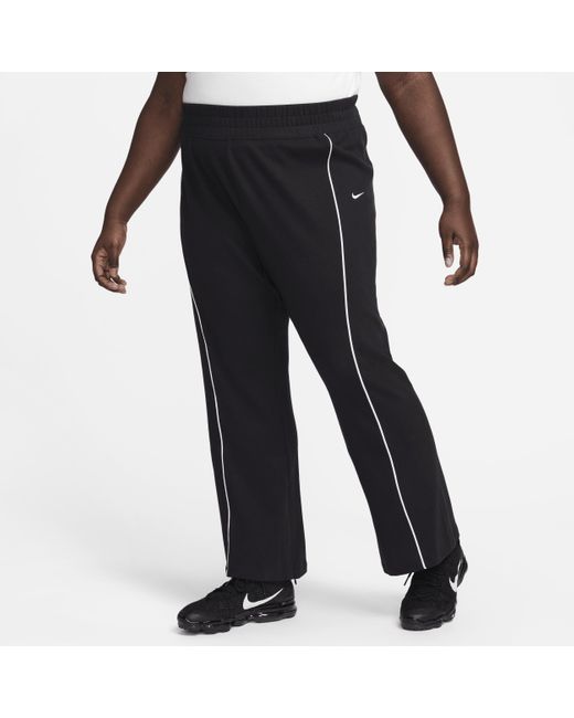 Nike Black Sportswear Collection Slit-hem Trousers