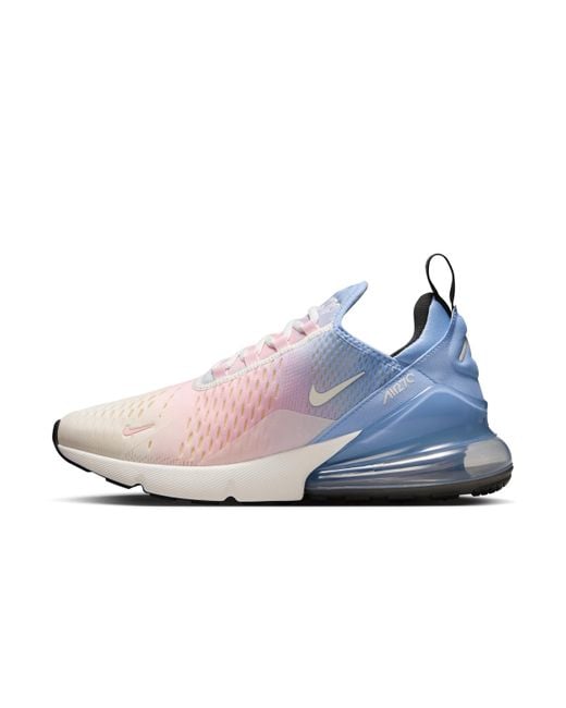 purple and blue air max 270
