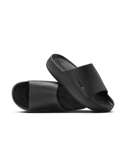 Ciabatta Calm – Uomo di Nike in Black da Uomo