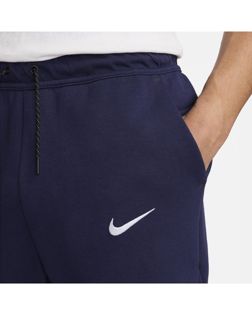 Nike Blue England Tech Fleece Football joggers for men