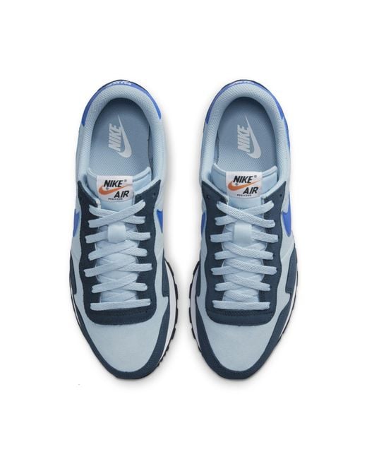 Nike nike pegasus 83 mens Leather Air Pegasus 83 Premium Shoes in Blue for Men | Lyst