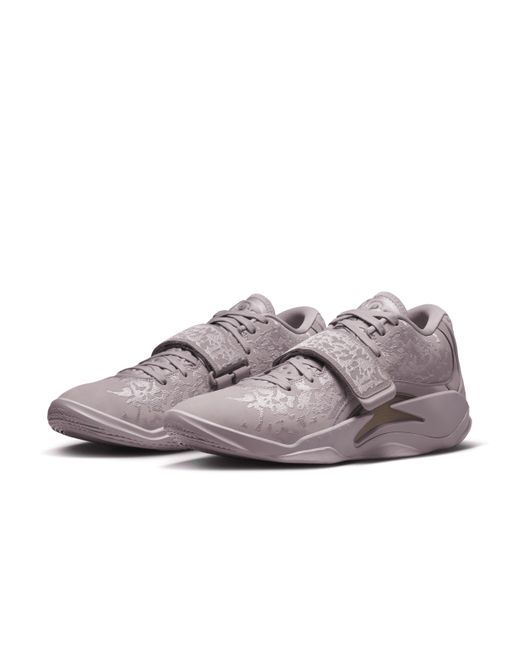 Nike Gray Nike Zion 3 "orchid" Se Basketball Shoes for men