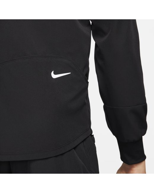 Nike Black Court Advantage Jacket Polyester for men