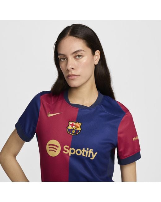 Nike F.C. Barcelona 2024 25 Stadium Home Dri Fit Football Replica Shirt in Blue Lyst UK