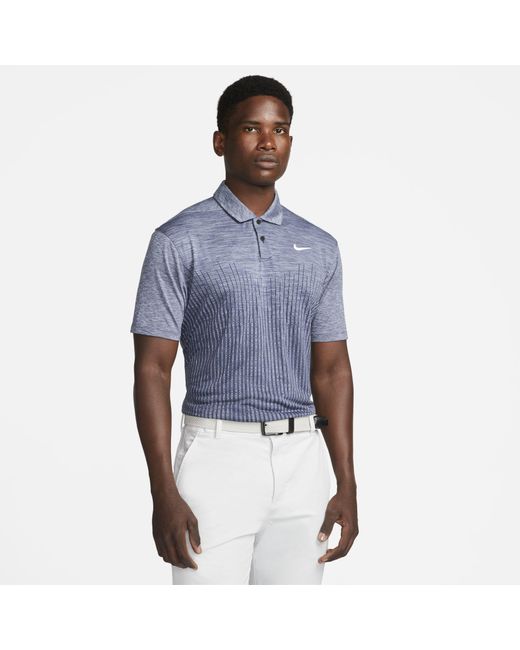 Nike Dri-fit Adv Vapor Engineered Golf Polo in Blue for Men | Lyst