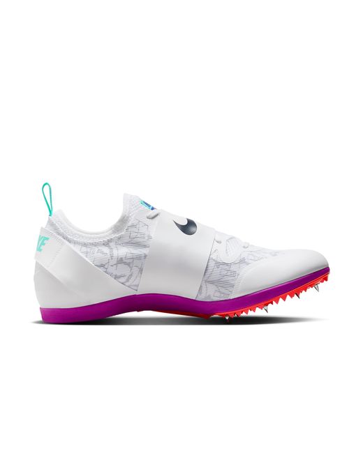 Nike White Pole Vault Elite Track & Field Jumping Spikes for men