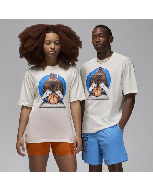 Nike Blue Artist Series By Darien Birks T-shirt for men