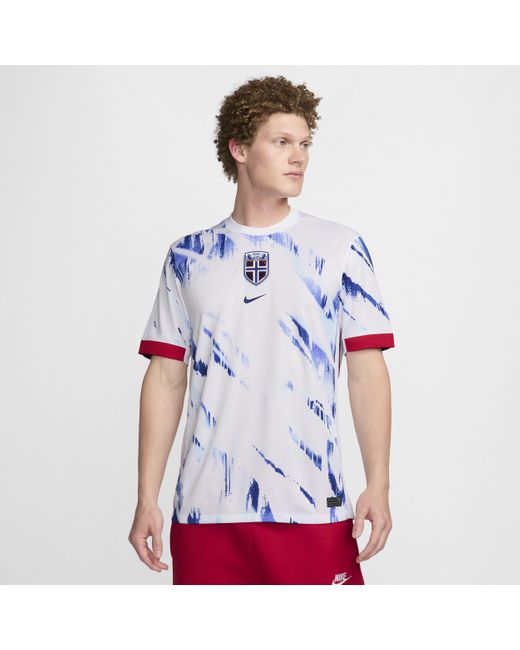 Nike Blue Norway ( Team) 2024/25 Stadium Away Dri-fit Football Replica Shirt for men