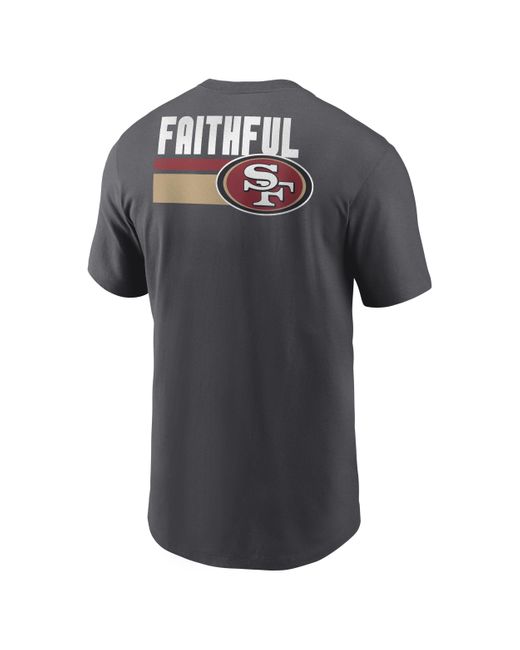 Nike San Francisco 49ers Blitz Team Essential Nfl T-shirt in Gray for Men |  Lyst