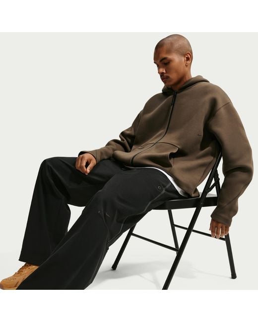 Nike Black Tech Dri-Fit Shori Knit Pants for men