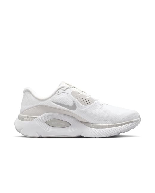 Nike White Structure Plus Road Running Shoes