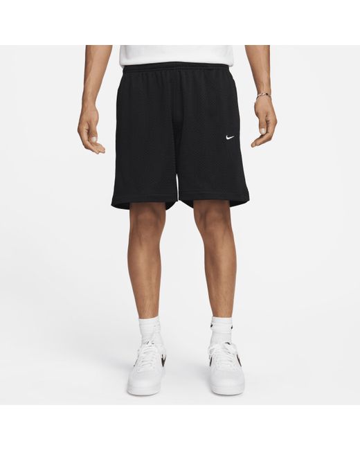Nike Black Sportswear Swoosh Mesh Shorts for men