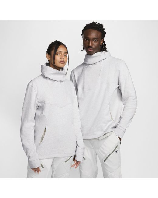 Felpa con cappuccio ispa di Nike in Gray