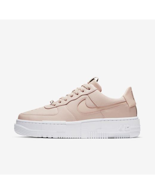 Nike Leather Air Force 1 Pixel Shoe in Particle Beige (Natural) - Save 37%  - Lyst