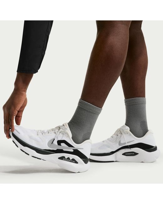 Nike White Structure Plus Road Running Shoes for men