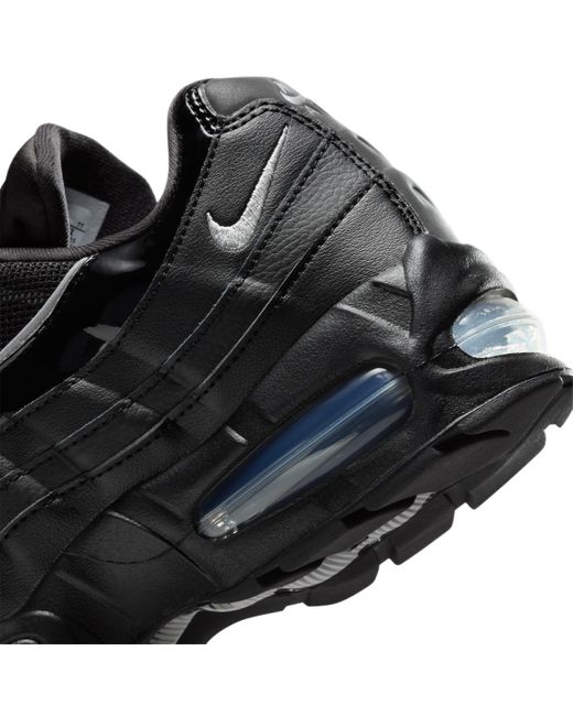 Nike Black Air Max 95 Big Bubble Shoes